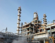 Chemical plant production area